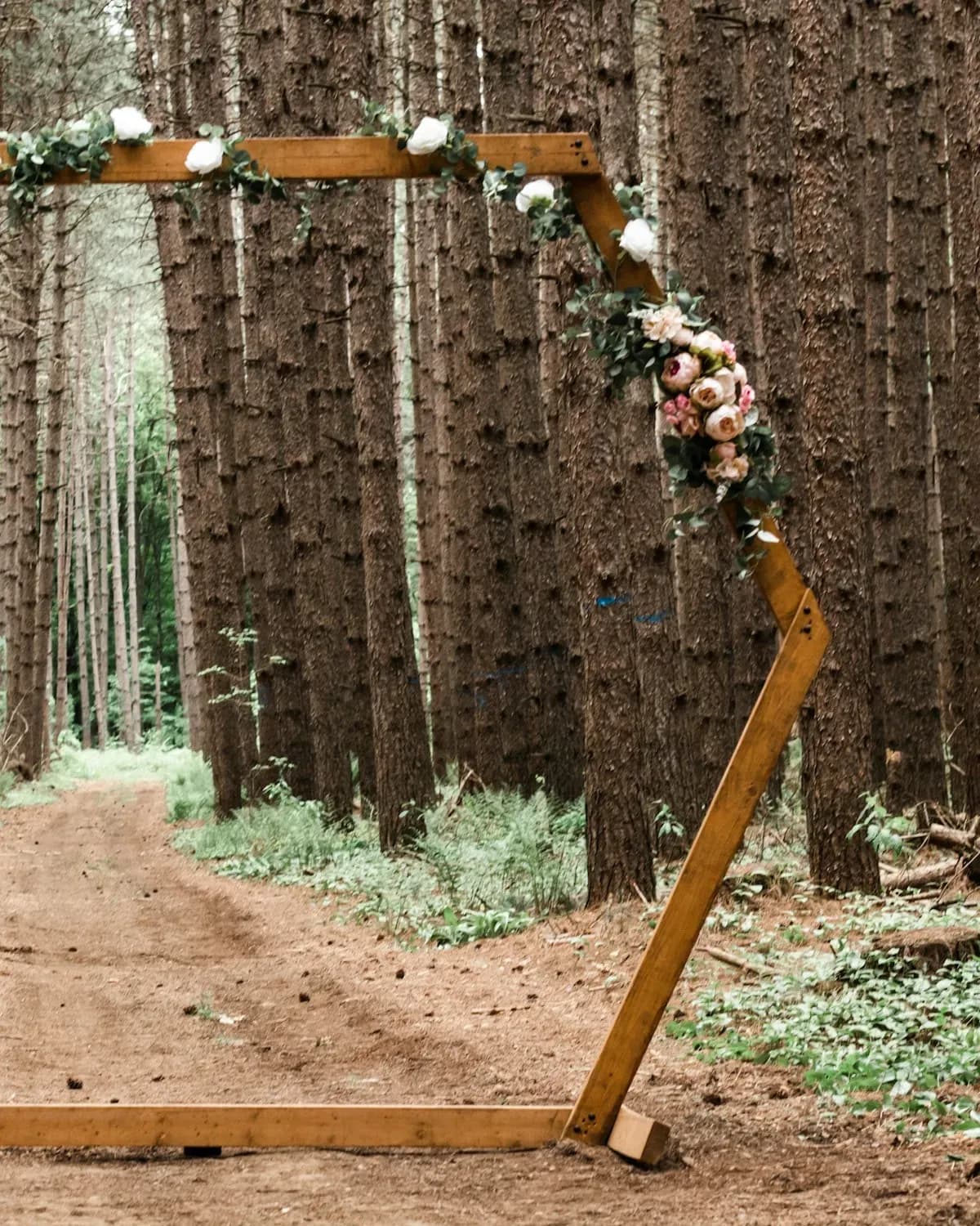 Pine forest wedding at Lembah Pinus Highland, Malang, photo 4