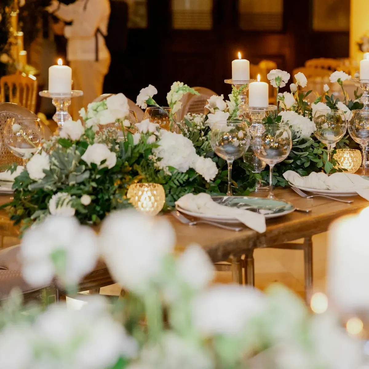 Candlelit ballroom wedding at Aurelia Grand Ballroom, Jakarta, photo 3